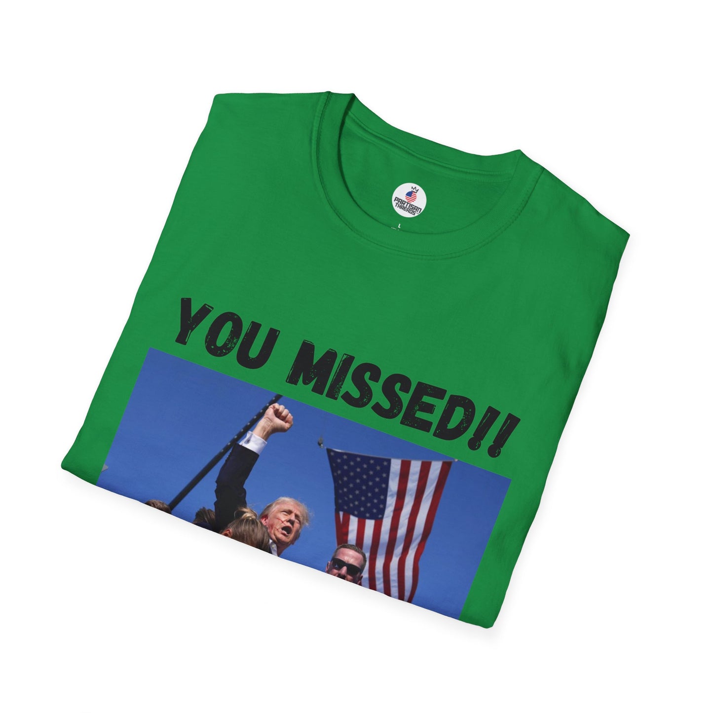 YOU MISSED!! Trump/Vance 2024 T-Shirt