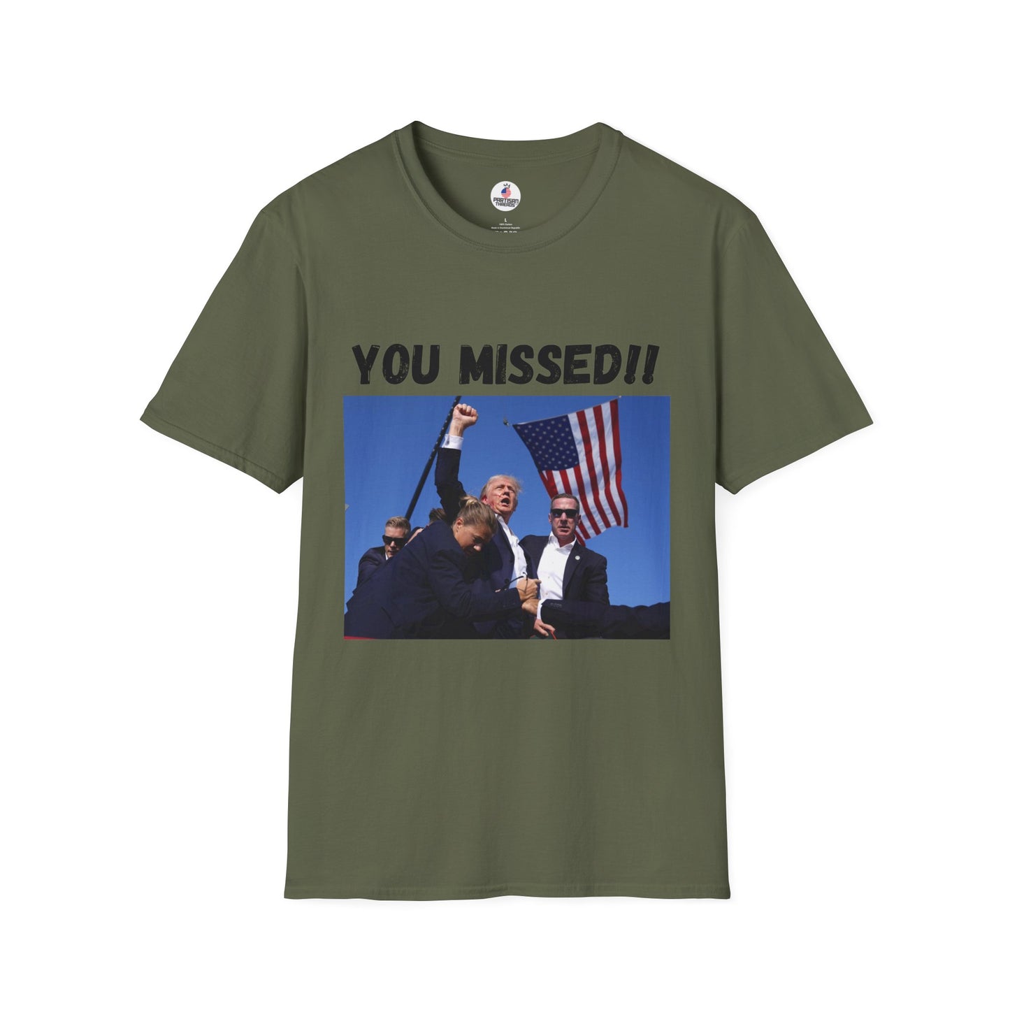 YOU MISSED!! Trump/Vance 2024 T-Shirt