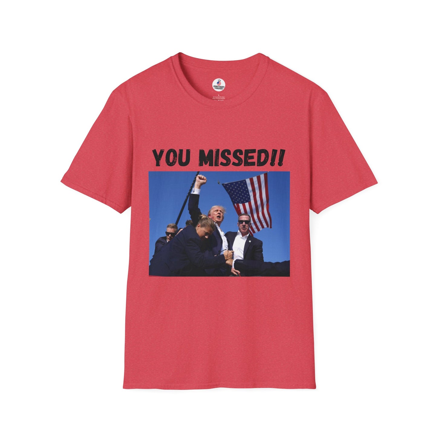 YOU MISSED!! Trump/Vance 2024 T-Shirt