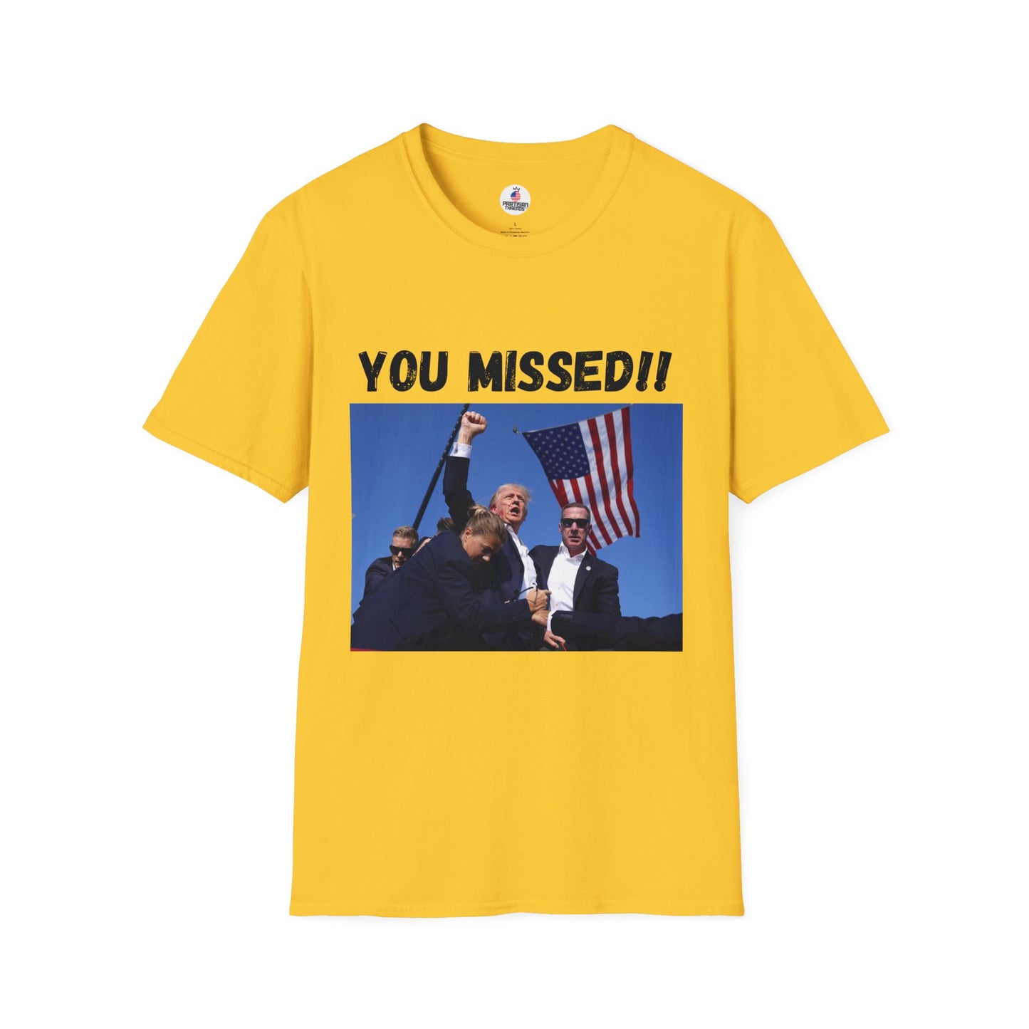 YOU MISSED!! Trump/Vance 2024 T-Shirt