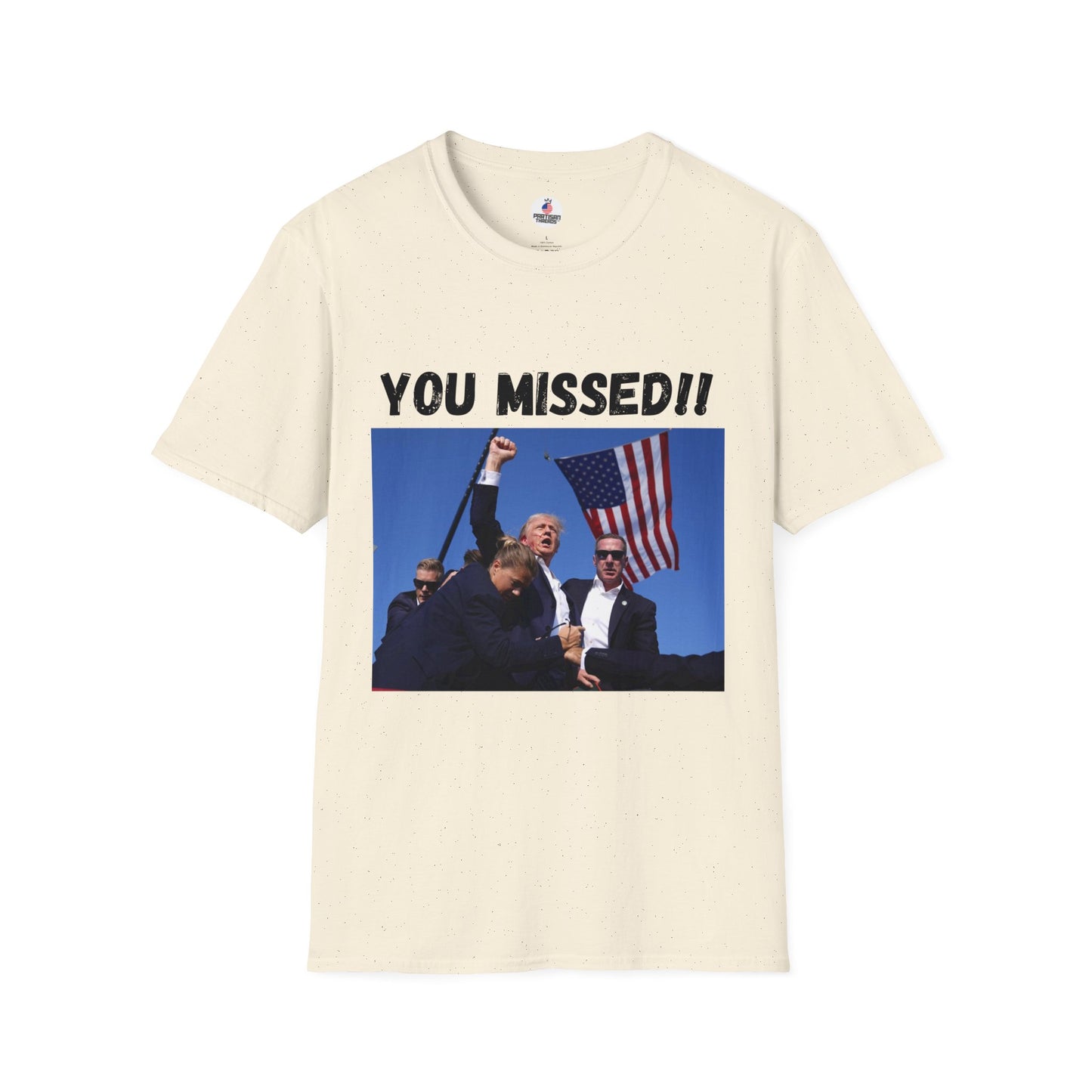 YOU MISSED!! Trump/Vance 2024 T-Shirt