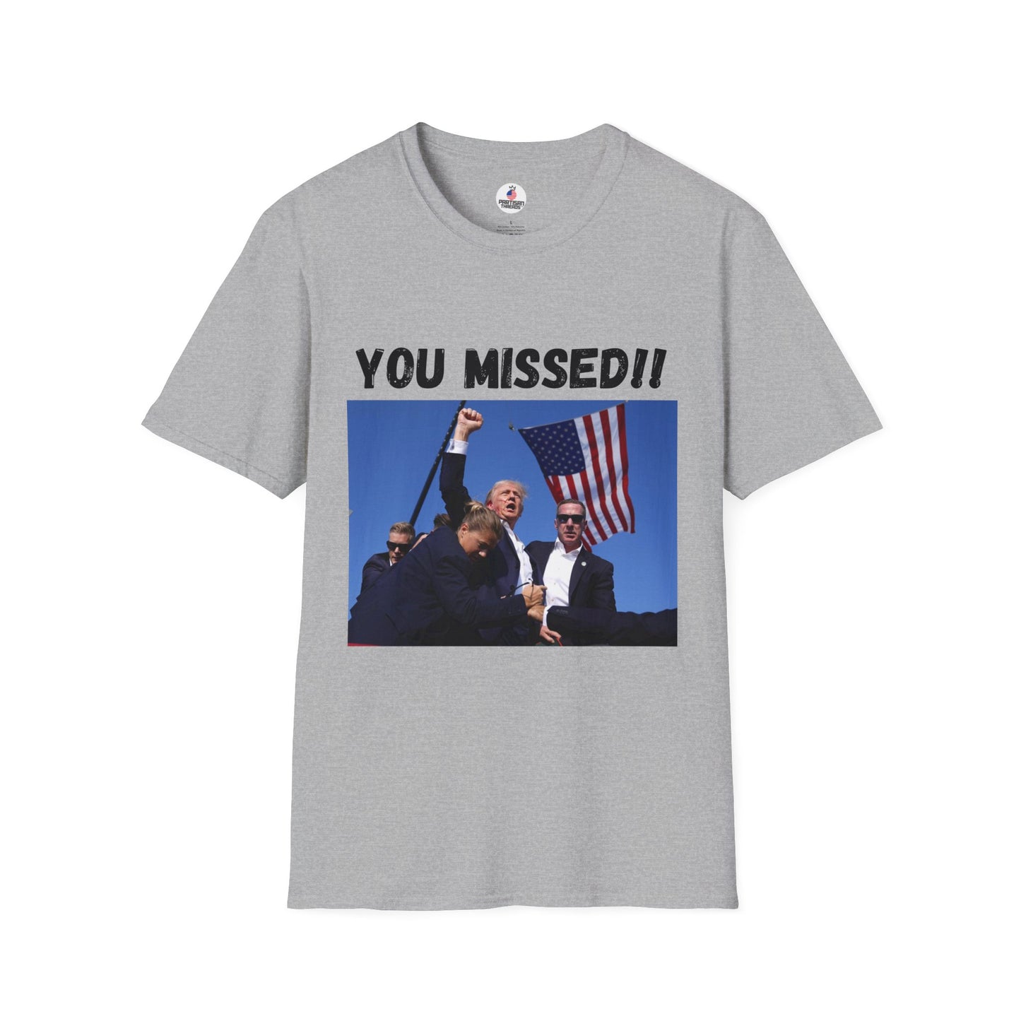 YOU MISSED!! Trump/Vance 2024 T-Shirt